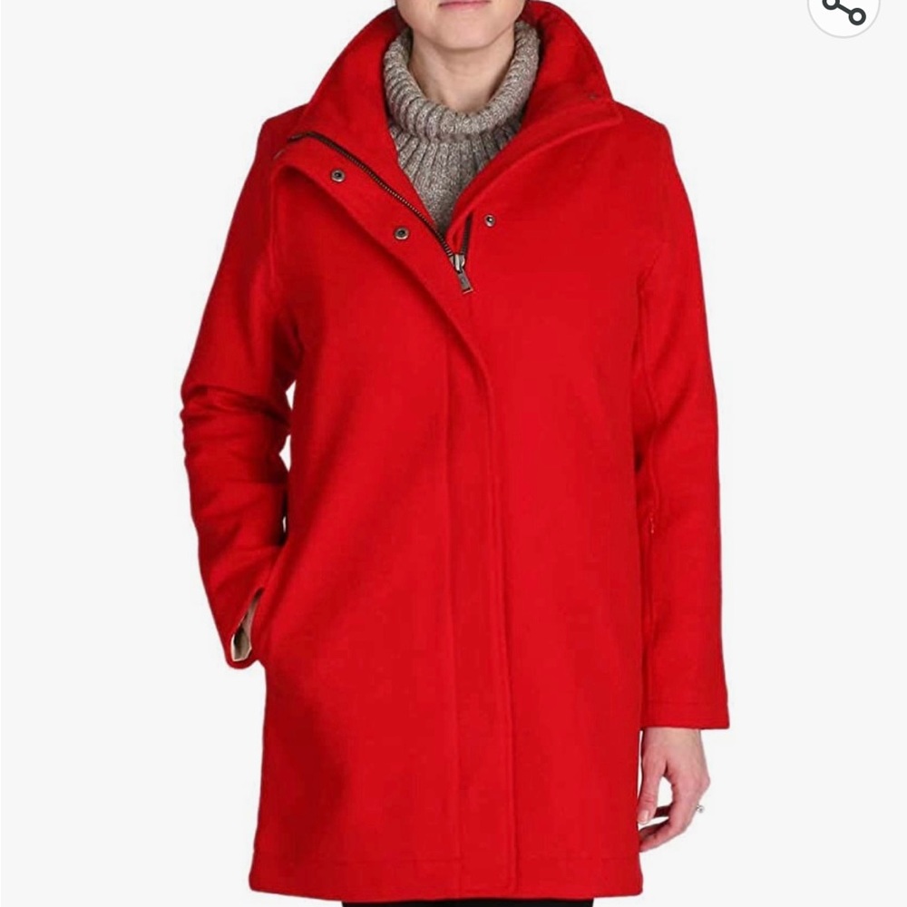 Red Pendleton Wool Jacket